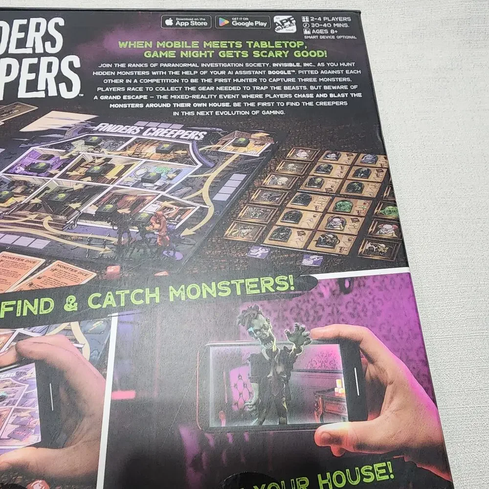 Finder Creepers hunt digital monster on phone
